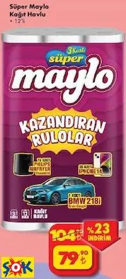 SÜPER MAYLO KAĞIT HAVLU SÜPER MAYLO KAĞIT HAVLU